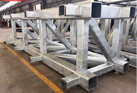 LED display steel structure