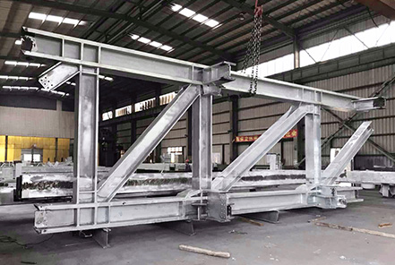 Hot dip galvanized truss