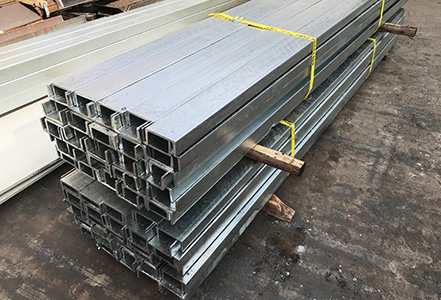 Hot dip galvanized channel steel