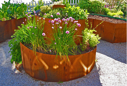 Corton Steel Planter